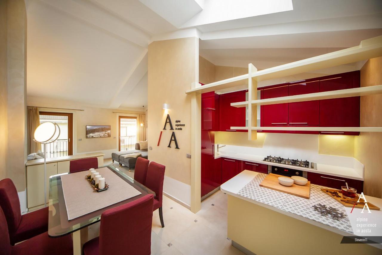 Alp Apartments - Stevenin11 Aosta Buitenkant foto